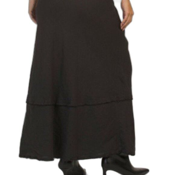 Zara Maxi Skirt linen Size Large NWT - Picture 2 of 2